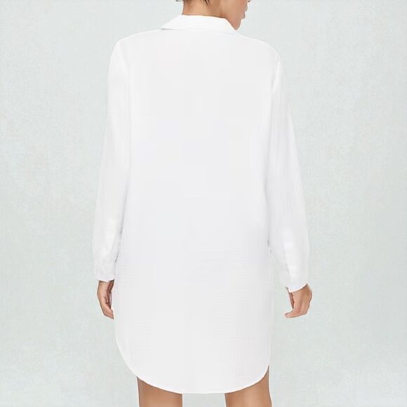 J. Crew Button-down beach tunic Size large - Picture 2 of 12